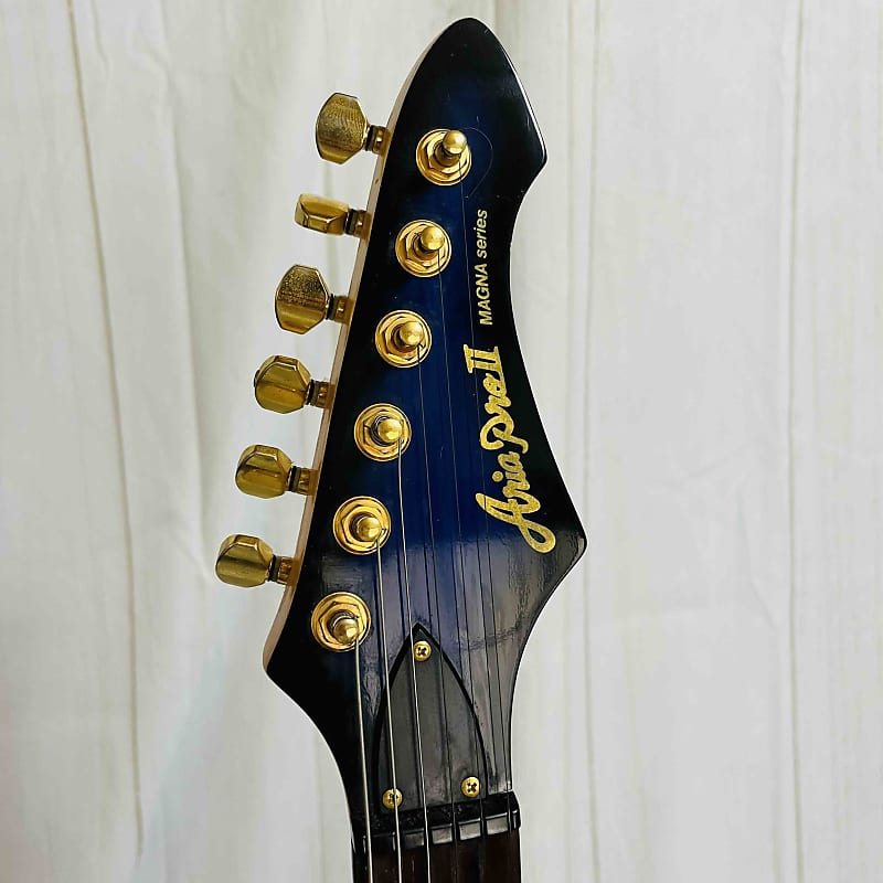 ギター Aria Pro II MA-DELUXE MAGNA SERIES Aria Pro Ⅱ MA-DELUXE Magna Series 1990s - Blue Burst