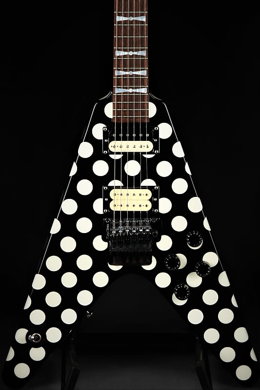 Jackson Limited Edition Randy Rhoads Polka Dot Flying V #23
