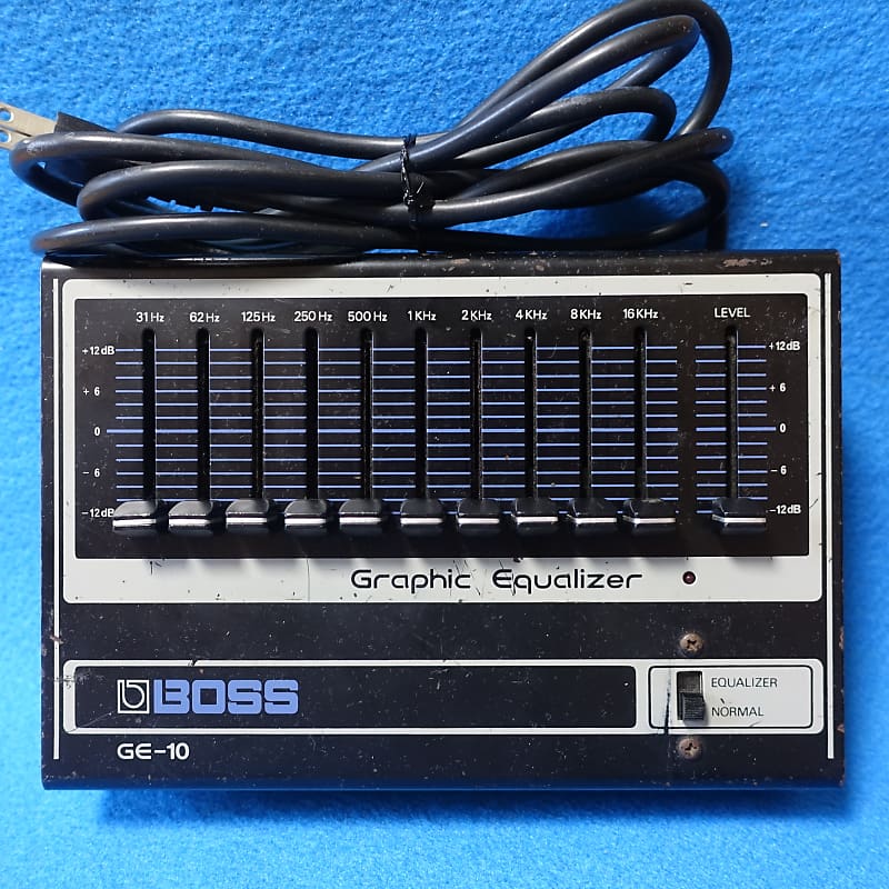 Boss GE-10 Graphic Equalizer Made in Japan Vintage MIJ EQ