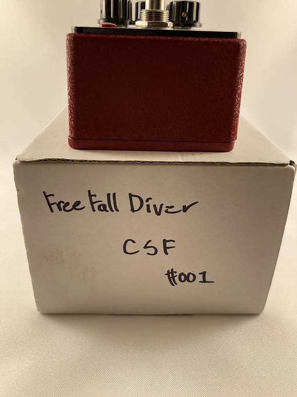 Free Fall Diver CSF *Serial #001* Red/Black 2017 | Reverb