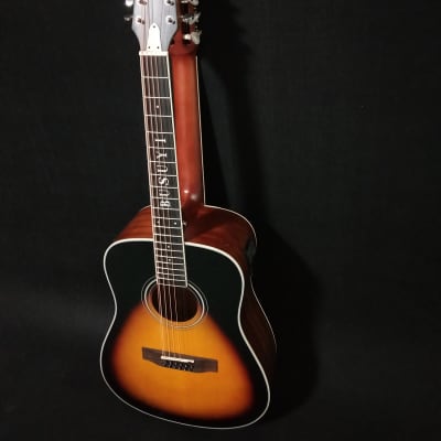 12/6 Strings Acoustic Double Neck, Double Sided Busuyi Double Neck Guitar, Travel Acoustic Guitar image 2