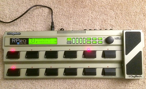 DigiTech RP-20 Valve 1998 Gold | Reverb