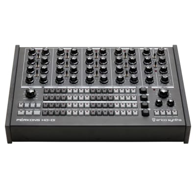 Erica Synths PĒRKONS HD-01 Drum Machine Synthesizer - Black image 2