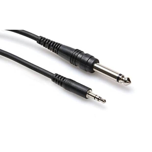 Hosa Cable CMP105 1/8 Inch TRS to 1/4 Inch TS Cable - 5 Foot image 1