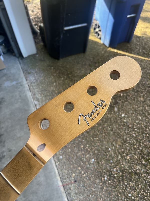 Musikraft Precision Bass Neck Pbass - Aged nitro | Reverb