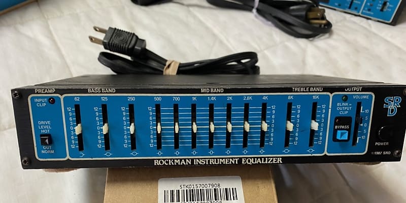 ROCKMAN イコライザー Rockman EQ Equalizer 1987 - Black | Reverb