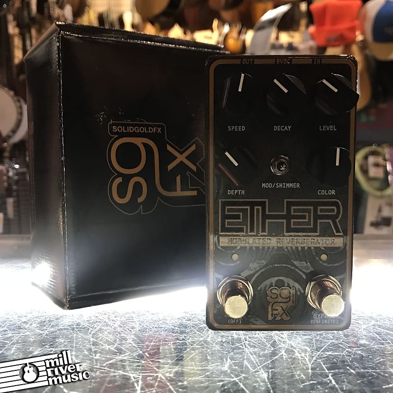 Solid Gold FX Ether Reverb w/ Box Used
