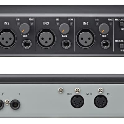 TASCAM US-4x4 USB Audio Interface. Free XLR Cables. image 3