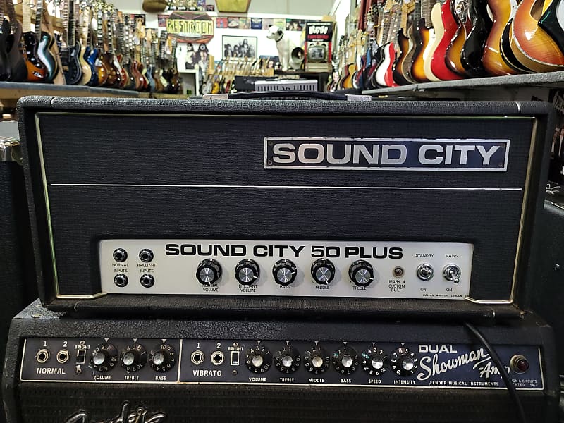 Sound City Master Lead 50 2-Channel 50-Watt Guitar Amp Head - Local Pickup Only image 1