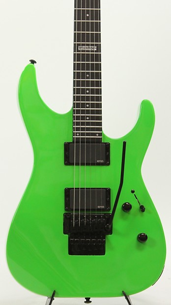 【限界値下げ】LTD (ESP) M-50 Neon Green(美品) ESP LTD M-50FR Electric Guitar, Neon Green at Gear4music