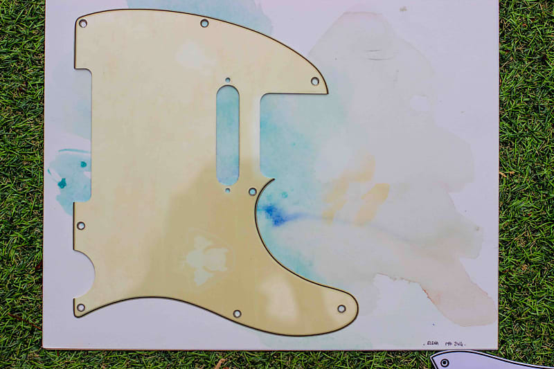 Pickguard Fender Telecaster  3-Ply Cream 2006 image 1