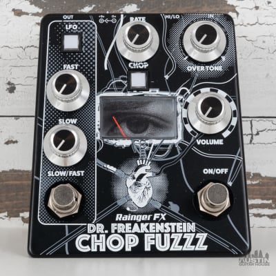 Rainger FX DRFF-3 Dr. Freakenstein Fuzz with Igor Pressure Pad