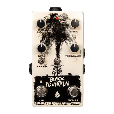 Old Blood Noise Endeavors Black Fountain V3 Tap Tempo Delay