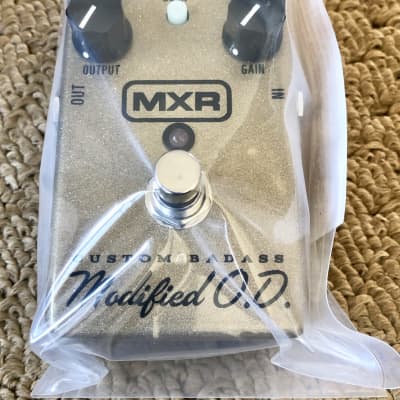 MXR  M-77 Custom Badass Modified Overdrive - Special Edition - Gold Sparkle 2019 Gold Metalflake image 4