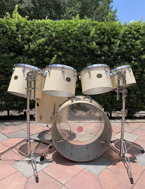 Gretsch SSB Concert Tom Kit Vintage White Wrap Reverb