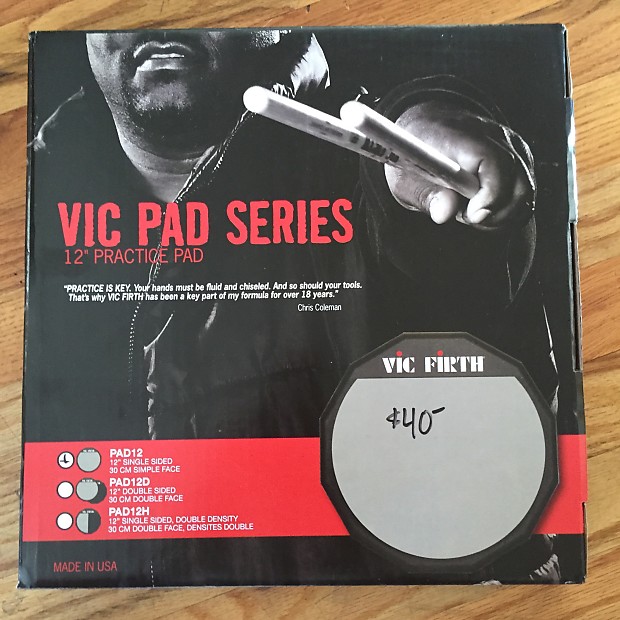 Vic firth single sided practice pad on sale