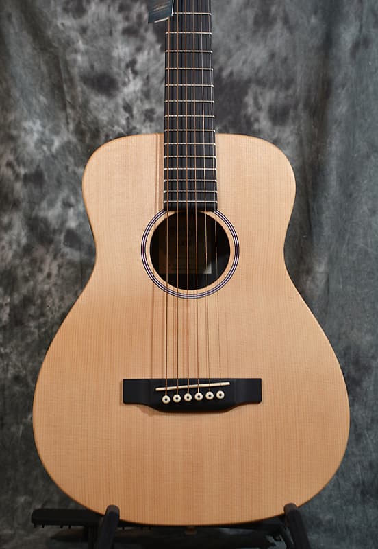 Martin LX1e Little Martin Acoustic Electric w Solid Spruce top Natural image 1