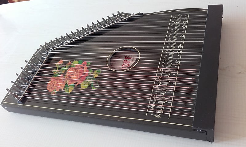 Zither C.Robert Hopf 100/2 chord zither 1970s vintage | Reverb