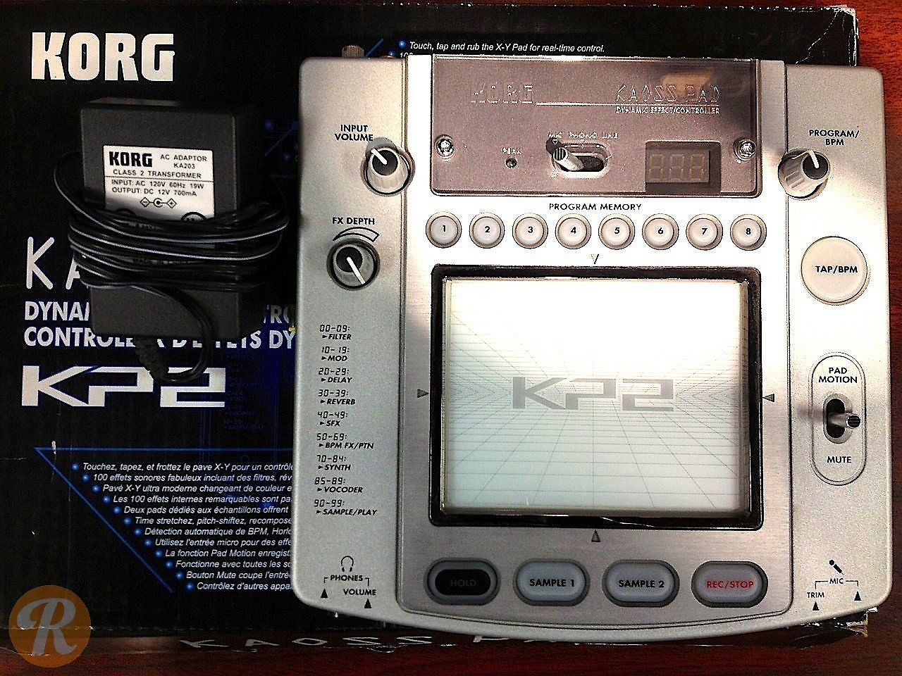 Korg Kaoss Pad 2 KP2 2004 | Reverb Canada