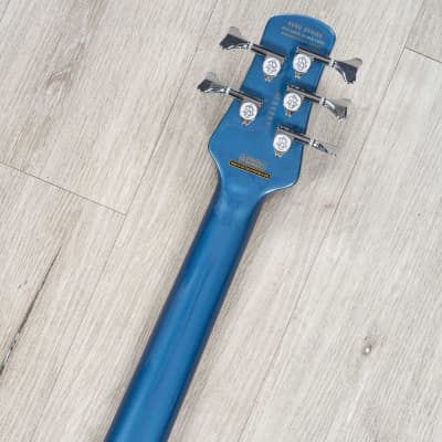 Spector Euro 5 Classic 5-String Bass, Rosewood Fretboard, Solid Metallic Blue Gloss image 9