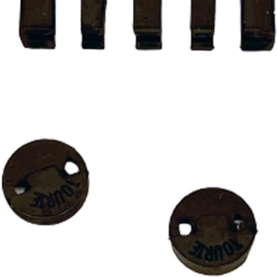Luithiers Choice Violin Mute Bundle includes Two Tourte Style Rubber Violin Mutes and One Ultra Claw Style Rubber Practice Mute - Quiet Practice Made Easy! image 1