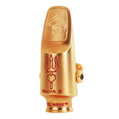 Theo Wanne Shiva 3 Soprano Mouthpiece 24k Gold Plated (7 / 8 / 9 openings)