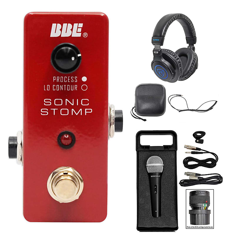 BBE MS-92 Mini Sonic Stomp Sonic Maximizer Stomp Pedal+