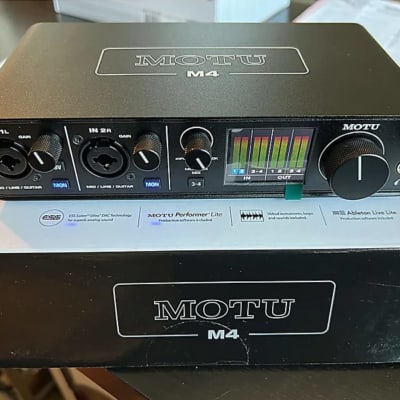 MOTU M4 USB-C Audio Interface 2019 - Present - Black | Reverb