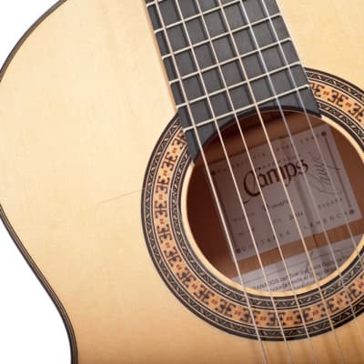 Spanish Flamenco Guitar CAMPS PRIMERA CYPRESS (blanca) - all solid - spruce top image 5