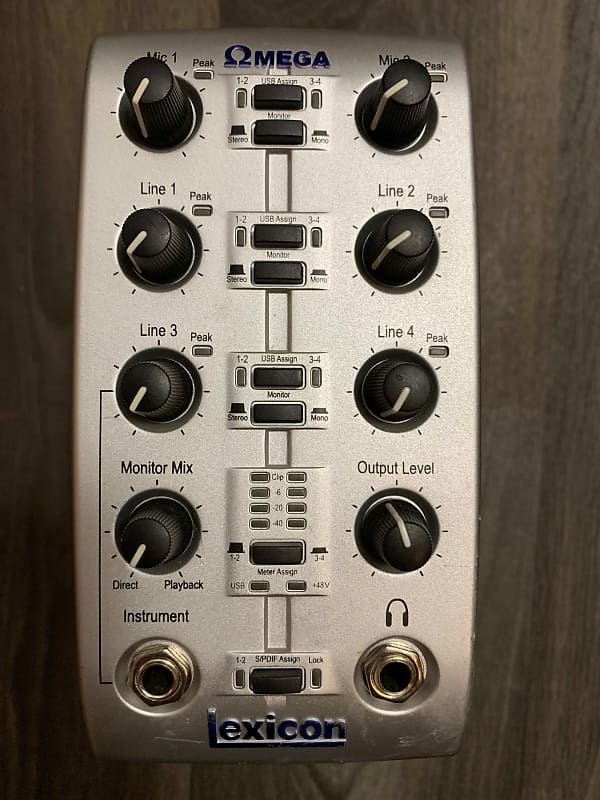 Lexicon Omega Desktop Recording Studio Reverb