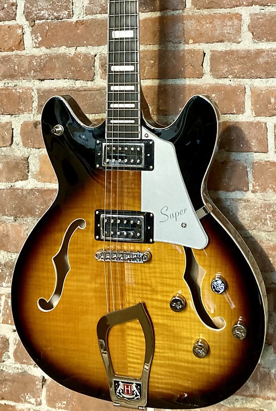 On sale Neuware! Hagstrom Super Viking 2021 Tobacco Sunburst