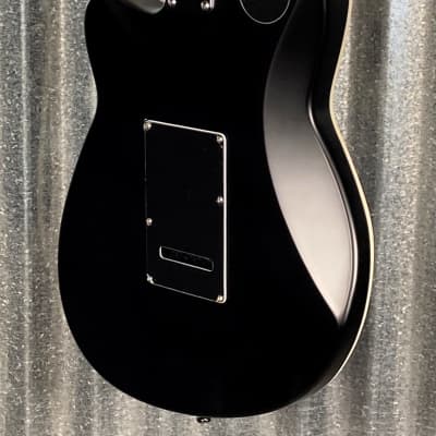 Reverend Guitars Reeves Gabrels Signature Satin Trans Black Flame Maple Guitar #5854 image 8
