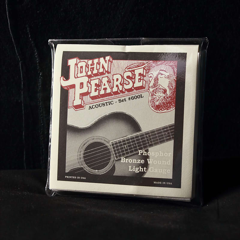 John Pearse Acoustic Guitar Strings Reverb