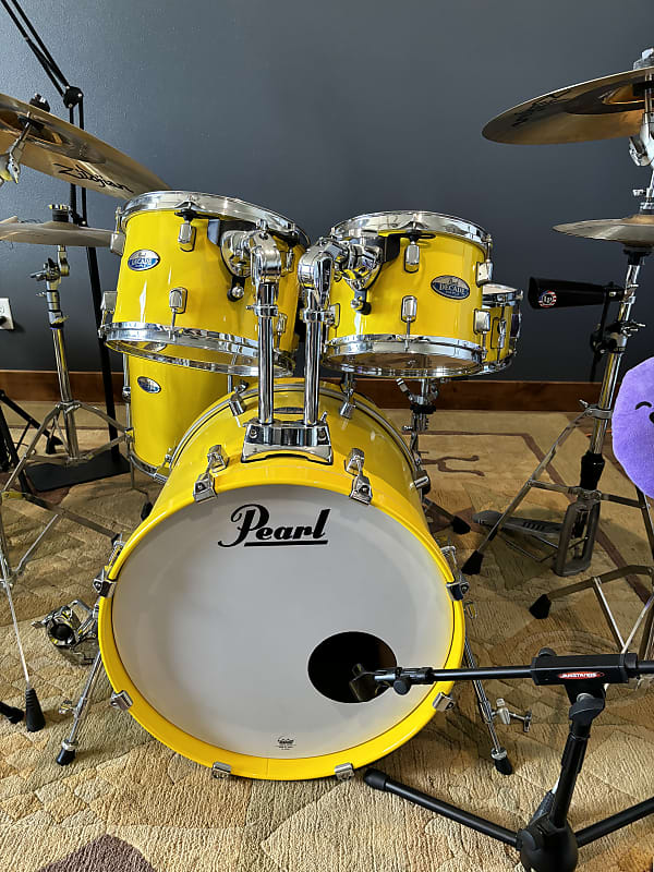 Pearl Decade Maple 5 piece 2018 - Yellow | Reverb