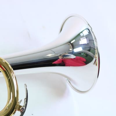 Yamaha Model YTR-5330MRC Mariachi Model Trumpet in Silver Plate MINT CONDITION image 12