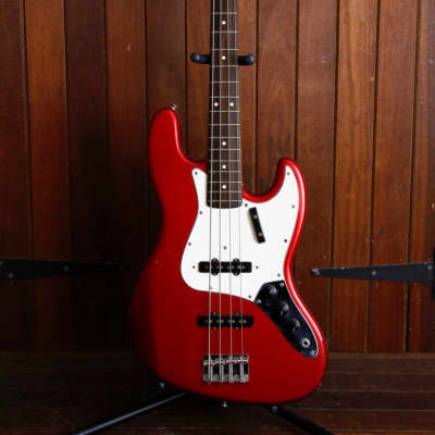 Fernandes J-Bass Candy Apple Red Pre-Owned image 2