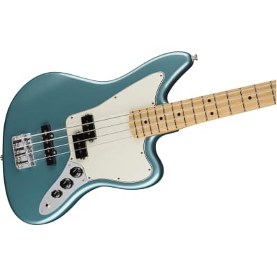 Fender Player Jaguar Bass - Tidepool w/ Maple Fingerboard image 2