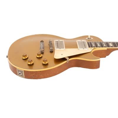 Gibson Custom 1957 Les Paul Goldtop Reissue Ultra Heavy Aged - Double Gold image 5