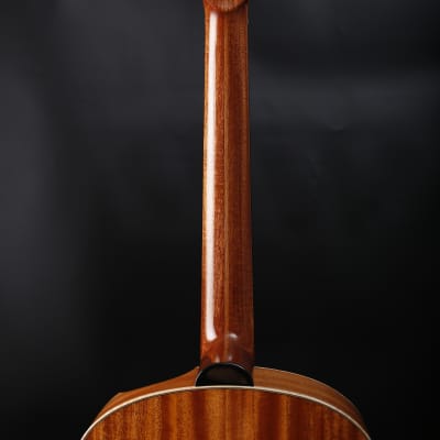 Avian Skylark 3A Natural All-solid Handcrafted African Mahogany Acoustic Guitar image 14