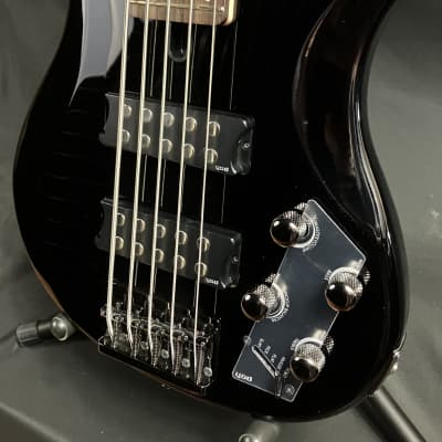 Yamaha TRBX305BL 5-String Electric Bass Guitar Gloss Black Finish image 8