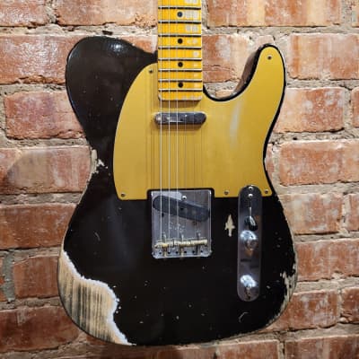 Fender 1952 Telecaster Electric Guitar Texas Tea | Custom Shop Heavy Relic | R108568 | Guitars In The Attic for sale