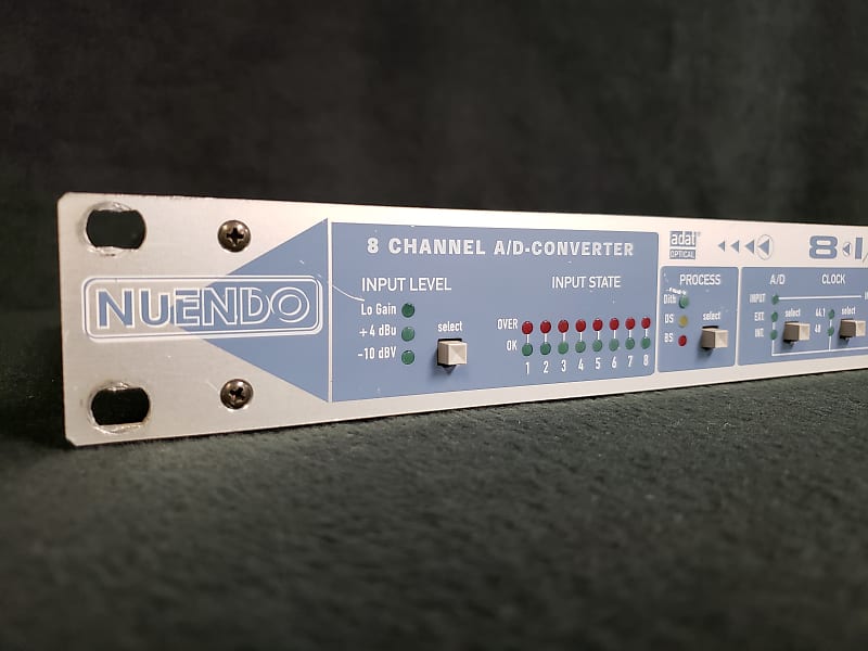 Steinberg Nuendo 8 I/O 96k 8 Channel A/D Converter | Reverb