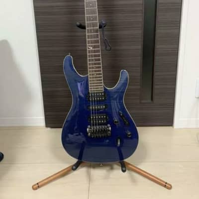 Ibanez SV5470 Prestige S Series Natural Blue Team J Craft w/OHSC image 1