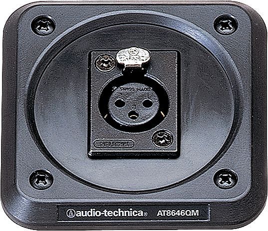 Audio-Technica AT8646QM Shockmount Plate for UniPoint Gooseneck Microphones image 1