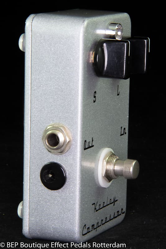 Keeley Compressor 2 Knob s/n 2789 USA signed by Robert Keeley, as used by  Matt Bellamy MUSE