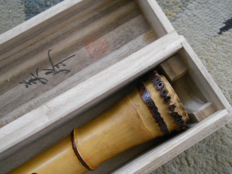 Vintage Japanese Shakuhachi 1.8 Jiari Kinko utaguchi 1960's Reverb