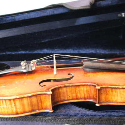 Early 1900's Antonius Stradivarius Copy Made in Germany 4/4 Violin image 17