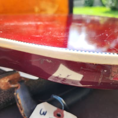1968 Rickenbacker 375 Burgundy Glo Vintage Semi-Hollow with Rick-O-Sound & Accent Vibrato with Hardshell Case image 20