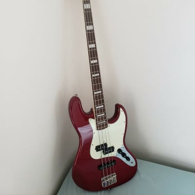 Fender FSR Jazz Bass '75 Reissue Candy Apple Red image 2