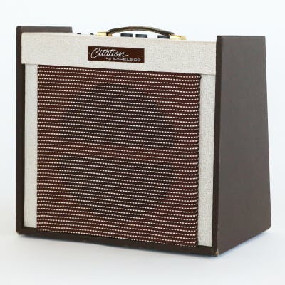1961 Excelsior "Citation" Model C-10 Vintage Amplifier - Super Clean w/ Cover & Switch image 6